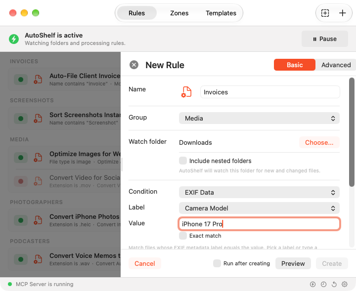 Read inside your files.
Route by what they say.